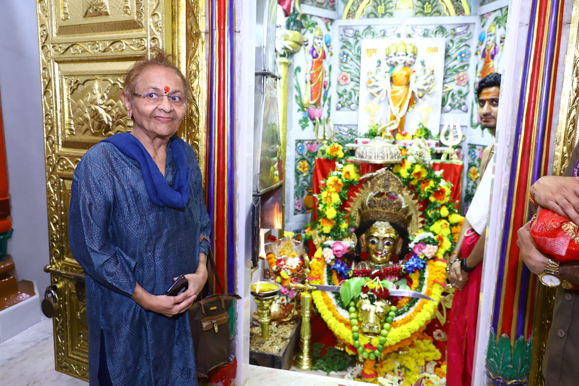 Visiting Devotees